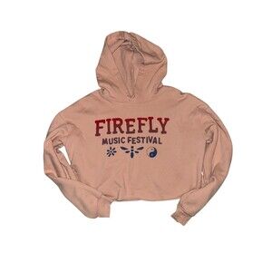 Firefly Music Festival Crop Hoodie Size Medium
